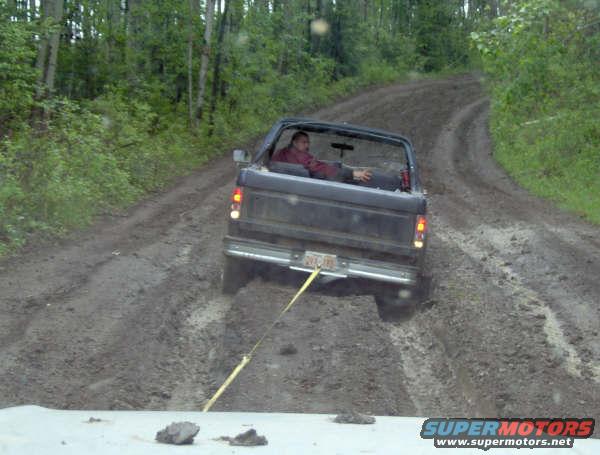 still-stuck.jpg I got stuck so many times on this trip. Here I am high centered in ruts. Damn 33's. I want my 38's
