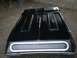 1972 Ford Ranchero - Aftermarket hood scoop with silver trim is shown from the front.