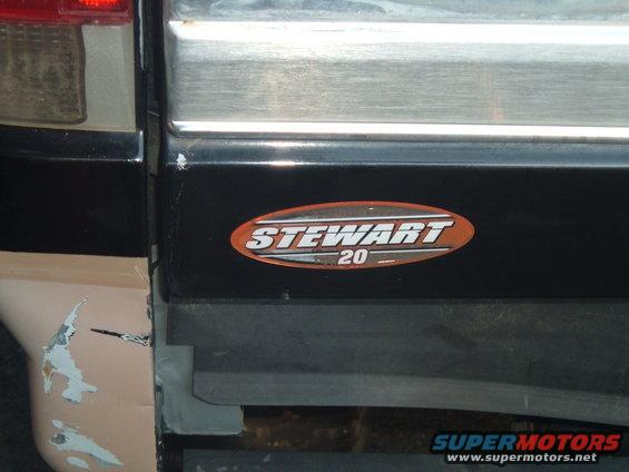 My tony stewart sticker :)