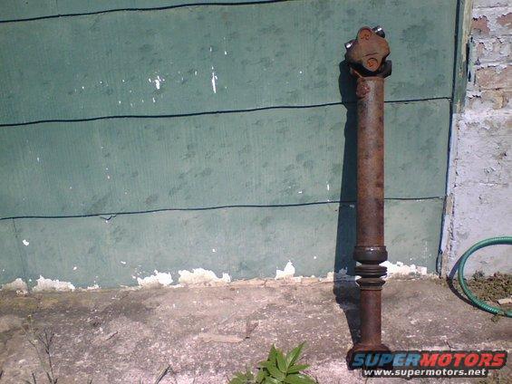 here is the driveshaft as it came out of my bko
