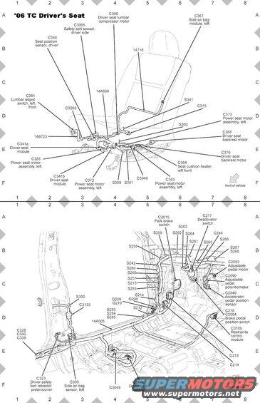 seat06tc_componentl.jpg Driver's Memory Seat '06 LTC Component View & Connectors