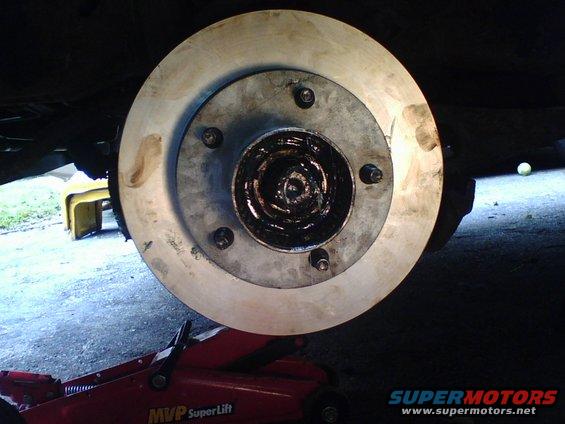 r3.jpg The wheel bearing nuts were tightened and backoff a 1/4 of the way. and the adj nut, washer and lock nut done.  time to move on to the Warner hubs.  