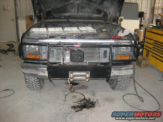 my 8274 warn winch installed