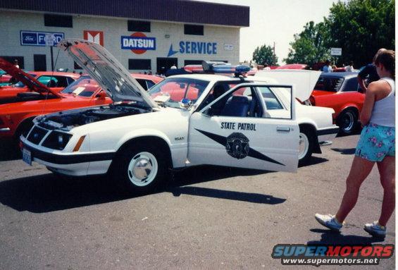 1984 SSP. Driven by retired WSP Trooper Marlin Workman.

Photo by Marlin Workman