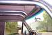 1989 Ford Bronco - Custom roll cage installed inside a vehicle's interior.