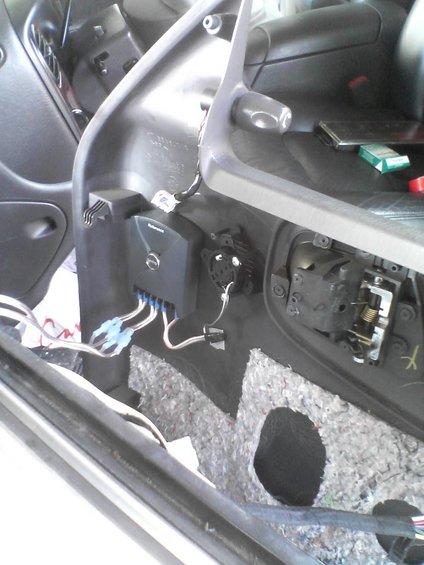 Left Front Tweeter and Crossover 