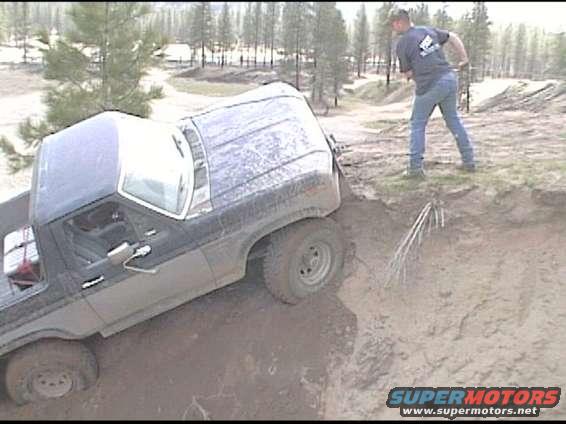 Trying out my winch!