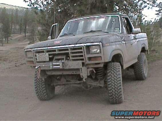 Lots more to come as soon as I get the time. Solid front axle, home made brush guard, and 6 point roll cage