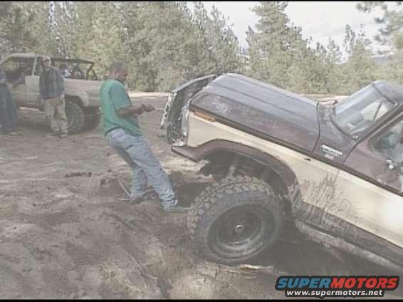 cory using his winch