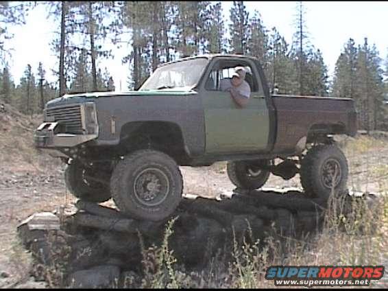 My friend Blair and his chevy. 