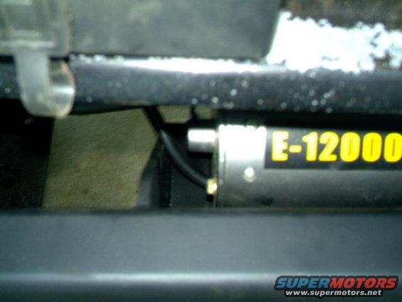 Winch with E-12000 label