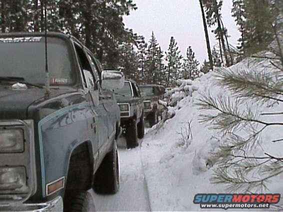 Our Annual New Years Day run. Hardly any snow