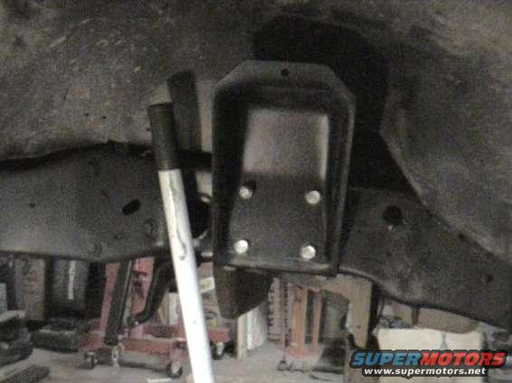 With a little modifying I got all 4 bolts in.
