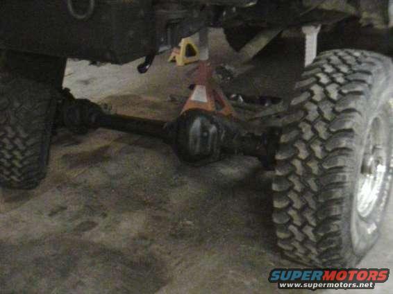Got the rotor hub and axles installed.