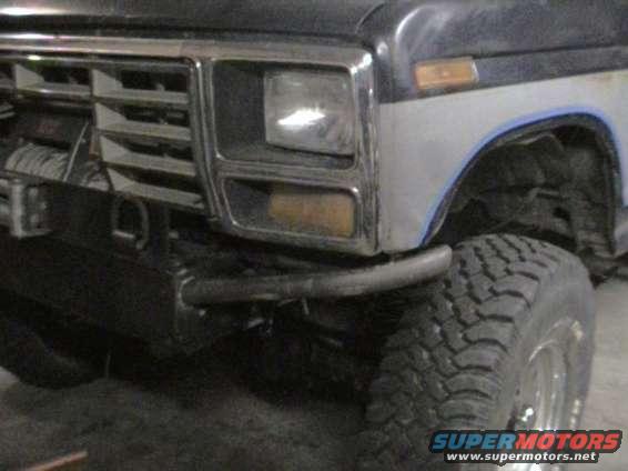 I am waiting on a set of extended radius arms from James Duff so I wanted to add to the bumper.