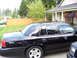 2002 Ford Crown Victoria - Taped off chrome & Window WeatherFlectors