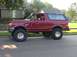 1989 Ford Bronco - lift w/o brush gaurd