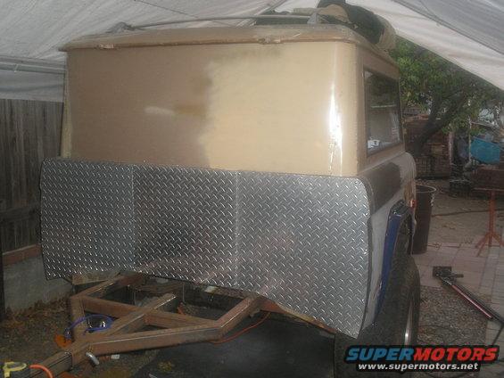 p1010010.jpg front is diamond plate aluminum bought for $2.80 # scrap price