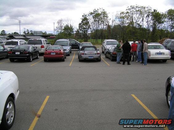 more cars, and a crowd :P