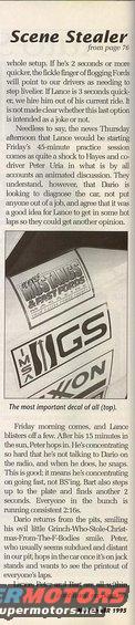 Three racing decals, one reads "The Mustangs & First Fords", another "IMSA", and the third "GS"