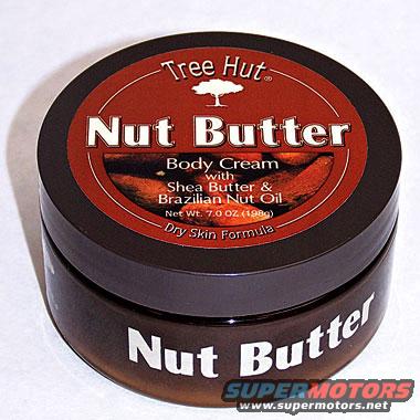 Tree Hut Nut Butter Body Cream jar with Shea Butter & Brazilian Nut Oil