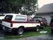 1996 Ford Bronco - 89 in back of the 96'. Hate to say it, but I have to retire her. The rot finally got the better of her.