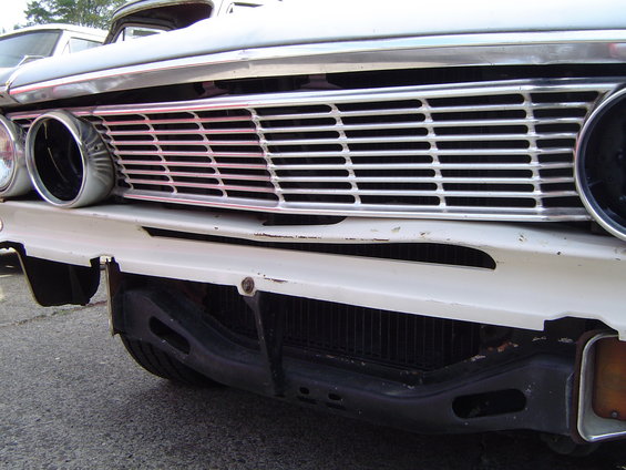 1964 Ford Fairlane front grille and bumper