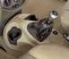 2002 Ford Focus - Close-up of the interior center console and gear shifter, showing the car's internal components.