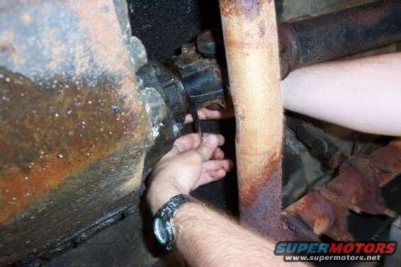 Fortunately it is fairly easy to remove the driveshaft.