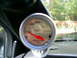 2003 Mercury Marauder - A close-up of a vehicle's interior gauge, showing a red needle indicating a reading.