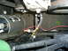 2003 Mercury Marauder - Custom plumbing and wiring are visible in the engine bay, connected to the alternator.