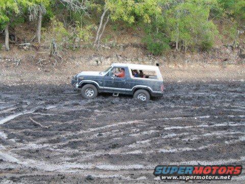 playing in nasty mud