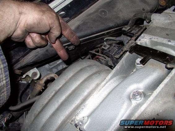 The two rear bolts are back there, in line with the others.