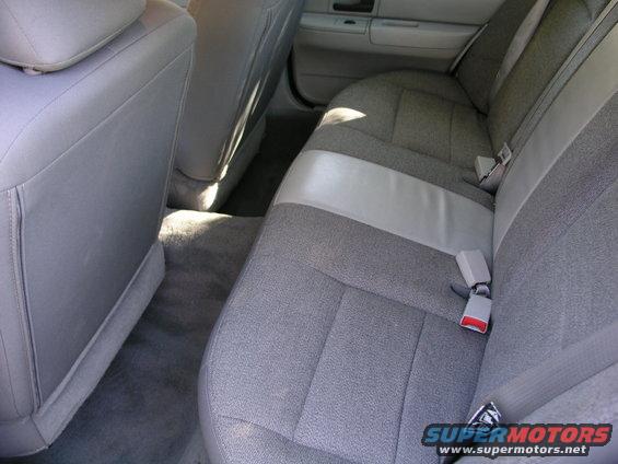 Back of the interior
