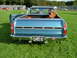1970 Ford Ranchero - Rear view of a blue 1970 Ford Ranchero pickup truck parked on grass.