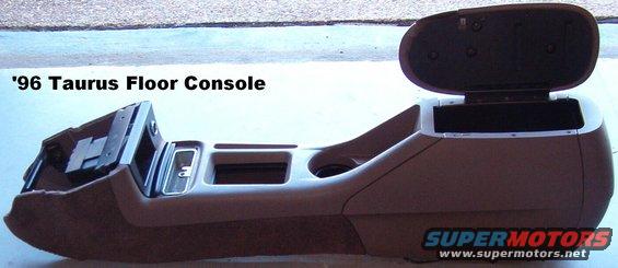96taurusconsopen4.jpg '96 Taurus Console

Disassembled & cleaned