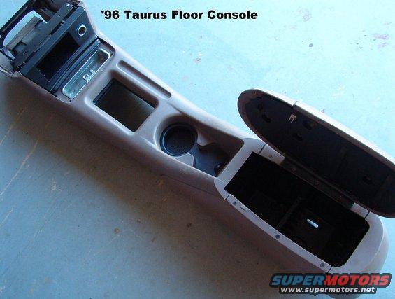 96taurusconsopen2.jpg '96 Taurus Console

Disassembled & cleaned