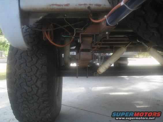 showing both sets of shocks I have now.