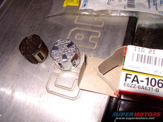 I figure after 16 years of hard use I'd spring for a new oil strainer. Also it's apparently often a cause of an emissions test failure, if it's saturated (and it was).