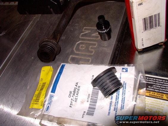 There's the new Ford PCV valve grommet. Pricey, but the old one was incredibly brittle and kept coming out with the PCV.