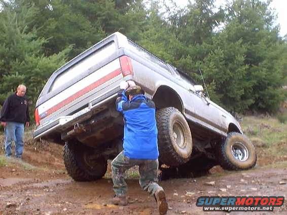 Missing a turn, Tim experiences "the pucker factor".