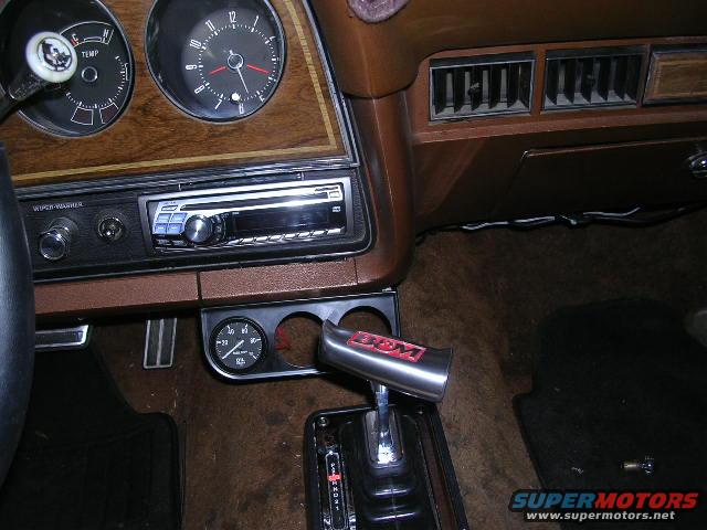 dscn1787.jpg My latest project. Moved the CD player into the dash and I am in the process of installing the gauge cluster