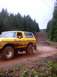 1976 Ford F-100 - The cleanup part of the day was long over, but here we came across a captains chair, along with a car battery someone attemted to throw int…