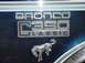 1979 Ford Bronco - Close-up of a Bronco C350 Classic emblem with a horse emblem below it.
