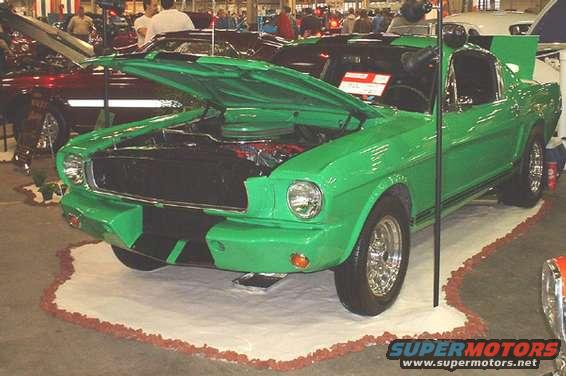 I believe this is called, Candy Apple Green?