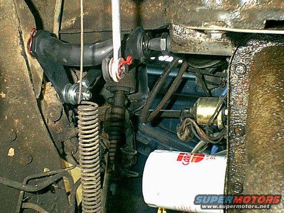 clutch6.jpg Here is the bell crank back in the bronco.
