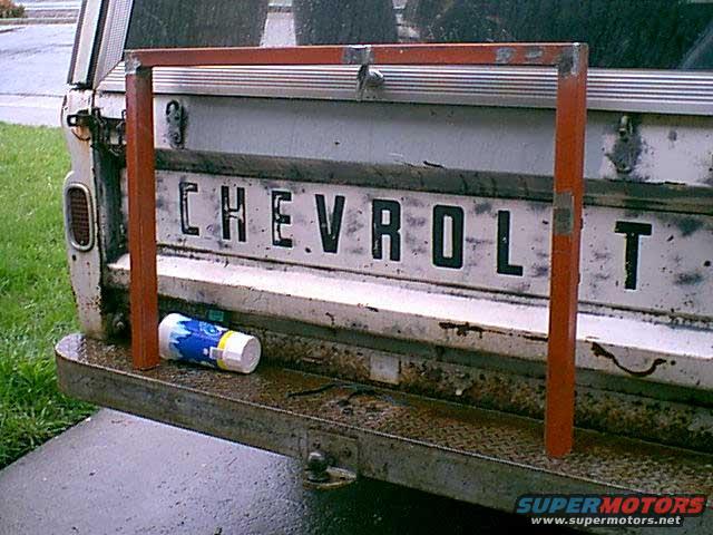 bumperguard.jpg Here is the new grill guard.  it is just 2"X3" square tube. i welded amd ground smoth. it is so tall since it is going thru the bumper top and getting weleded to the frame and bumper.