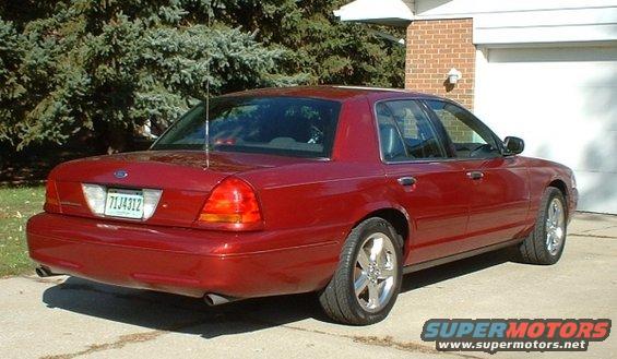 03 Crown Vic with Marauder Alloys & custom exhaust
