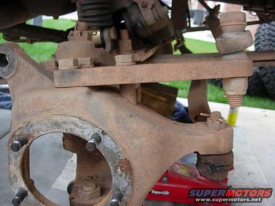 good shot of my hi-steer drag link