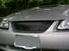 2000 Ford Mustang - The diamond-patterned grille on this silver car matches the 2000 Ford Mustang's design.